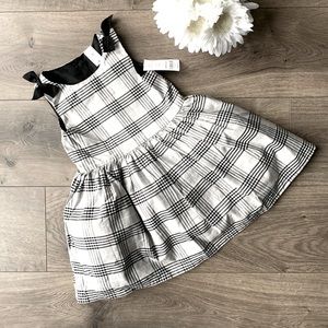 NWT Toddler Girls Plaid Dress (3T)